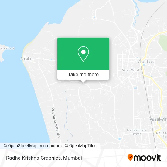 Radhe Krishna Graphics map