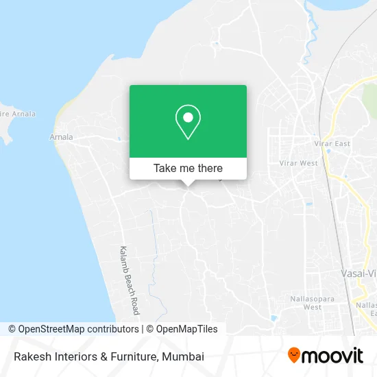 Rakesh Interiors & Furniture map