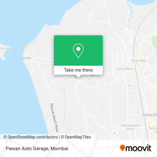 Pawan Auto Garage map