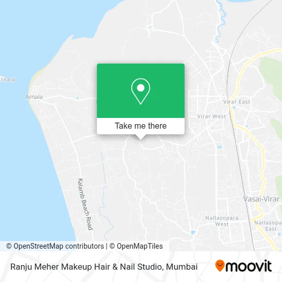 Ranju Meher Makeup Hair & Nail Studio map