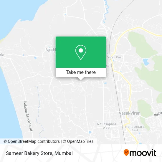 Sameer Bakery Store map