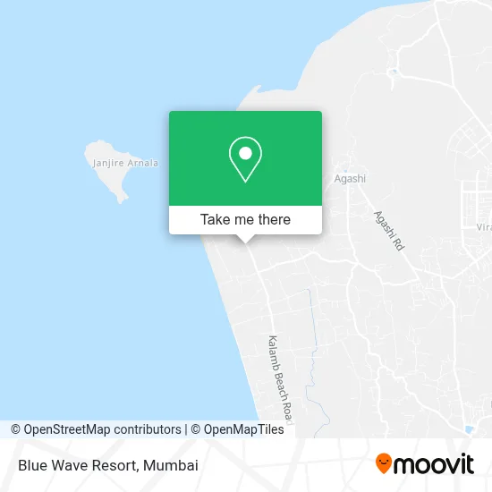 Blue Wave Resort map