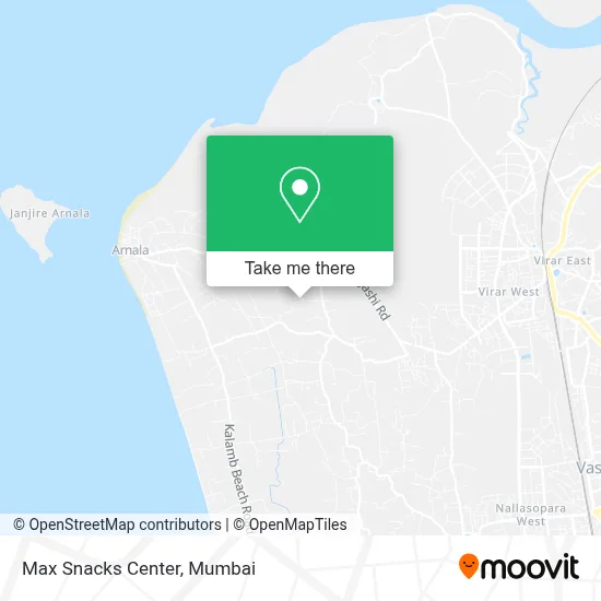 Max Snacks Center map