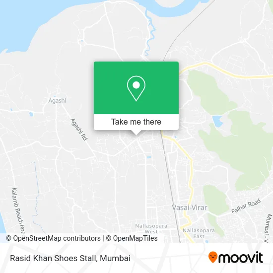 Rasid Khan Shoes Stall map