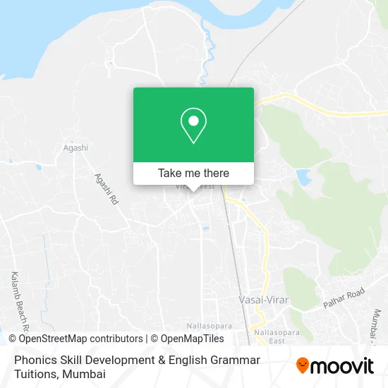 Phonics Skill Development & English Grammar Tuitions map