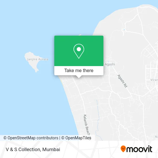 V & S Collection map