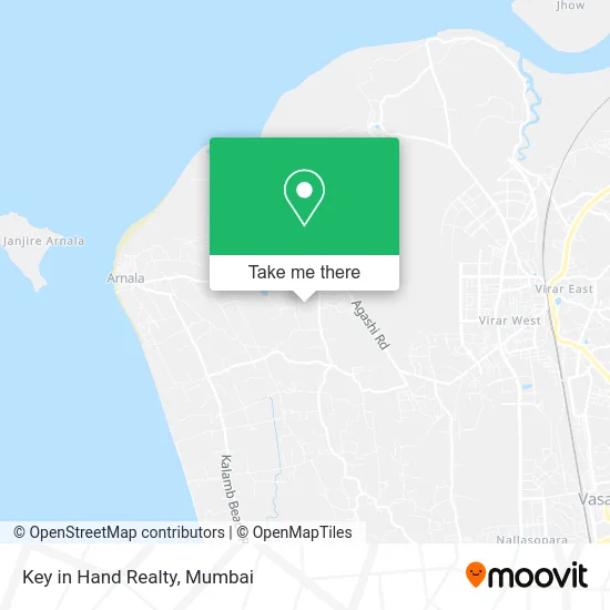 Key in Hand Realty map