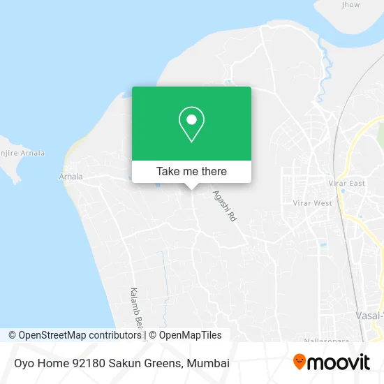 Oyo Home 92180 Sakun Greens map