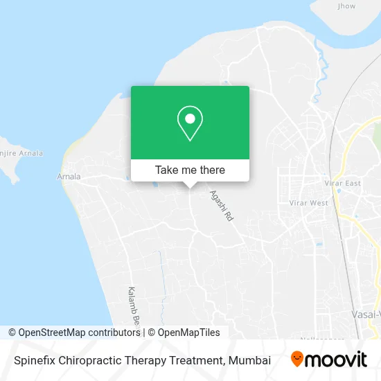 Spinefix Chiropractic Therapy Treatment map