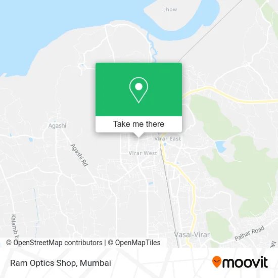 Ram Optics Shop map