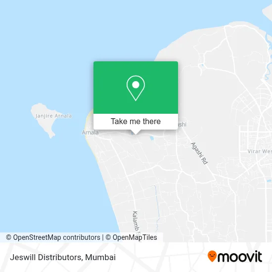 Jeswill Distributors map
