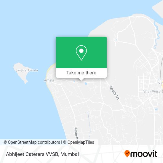 Abhijeet Caterers VVSB map