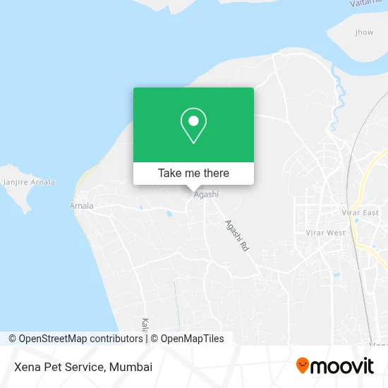 Xena Pet Service map