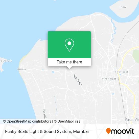 Funky Beats Light & Sound System map