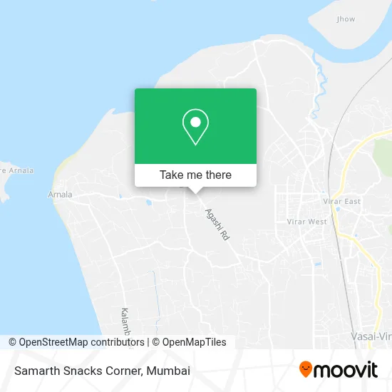 Samarth Snacks Corner map