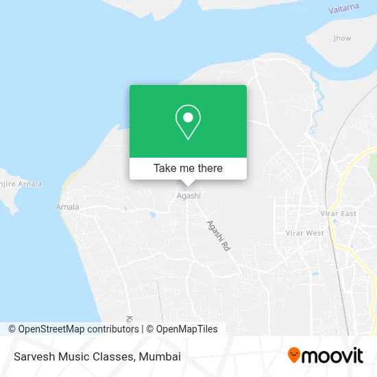 Sarvesh Music Classes map