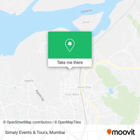 Simaly Events & Tours map