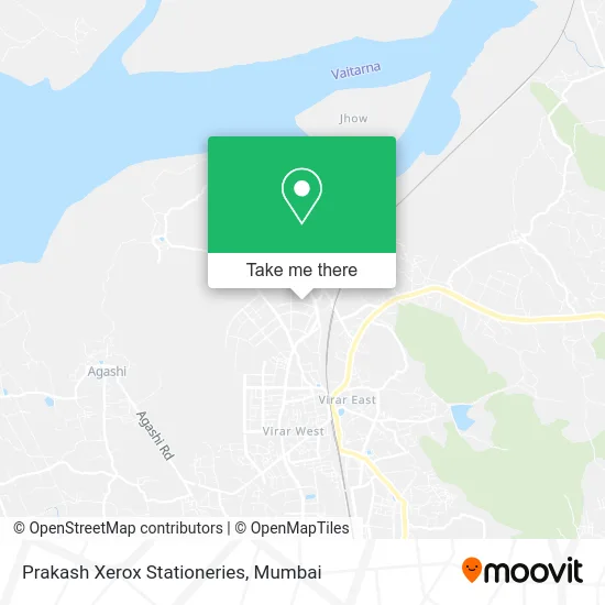 Prakash Xerox Stationeries map
