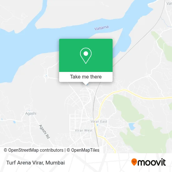 Turf Arena Virar map