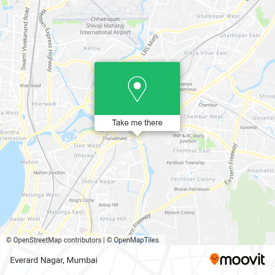 Everard Nagar map