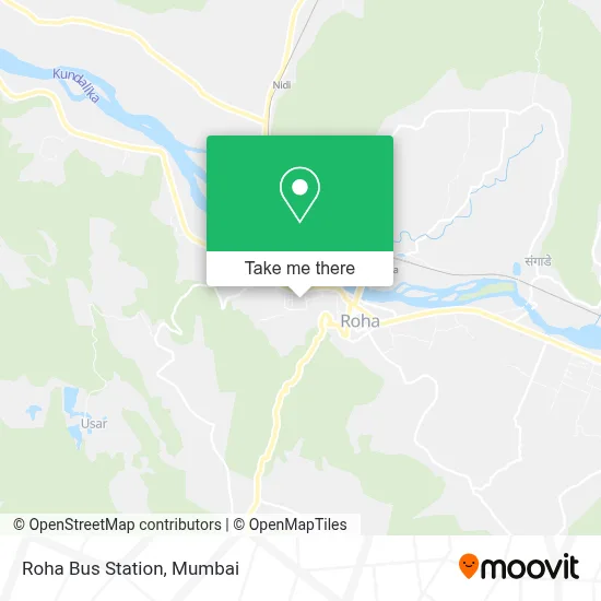 Roha Bus Station map
