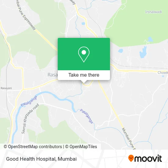Good Health Hospital map