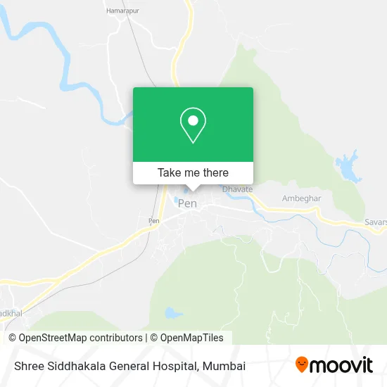 Shree Siddhakala General Hospital map