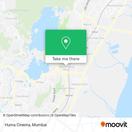 Huma Cinema map