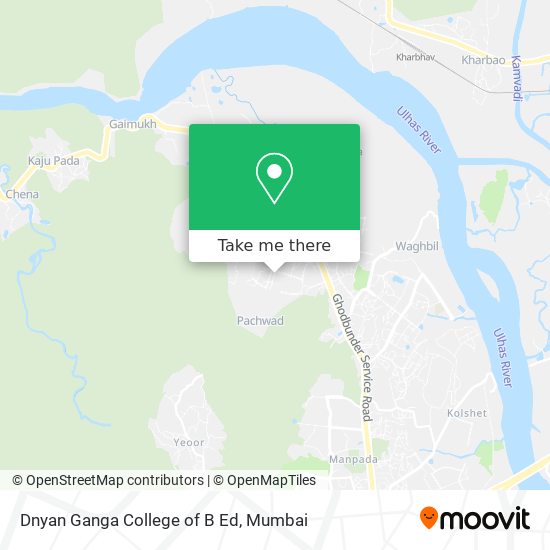Dnyan Ganga College of B Ed map