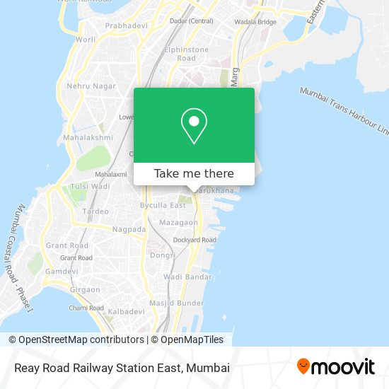 Reay Road Railway Station East map