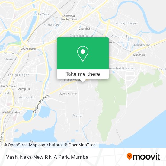 Vashi Naka-New R N A Park map