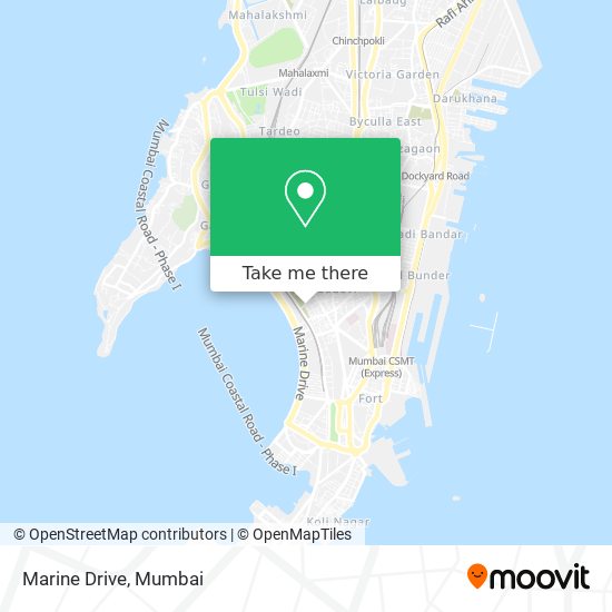 Marine Drive map