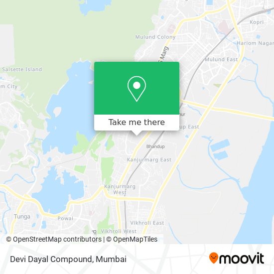 Devi Dayal Compound map