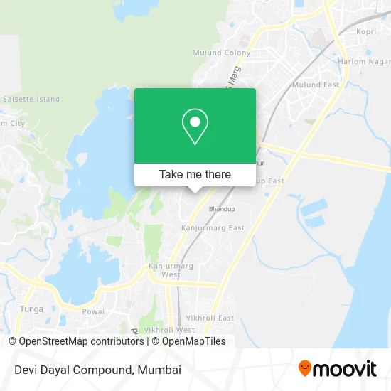 Devi Dayal Compound map