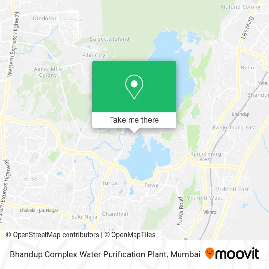 Bhandup Complex Water Purification Plant map