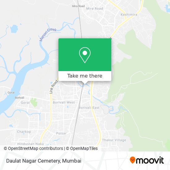 Daulat Nagar Cemetery map