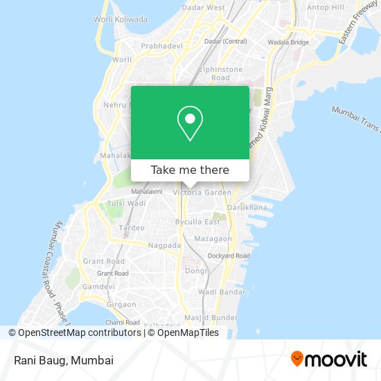 Rani Baug map