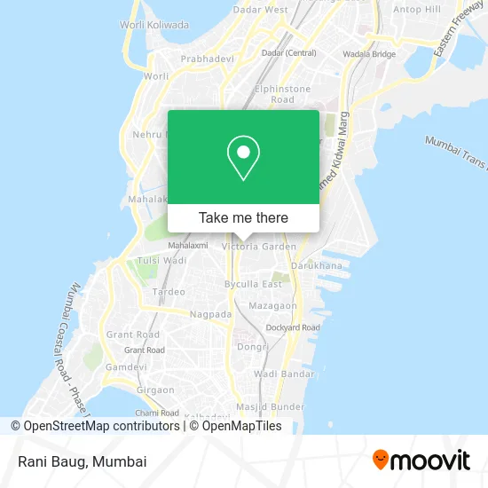 Rani Baug map