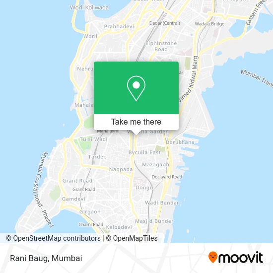 Rani Baug map