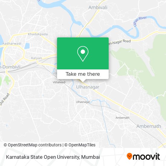 Karnataka State Open University map