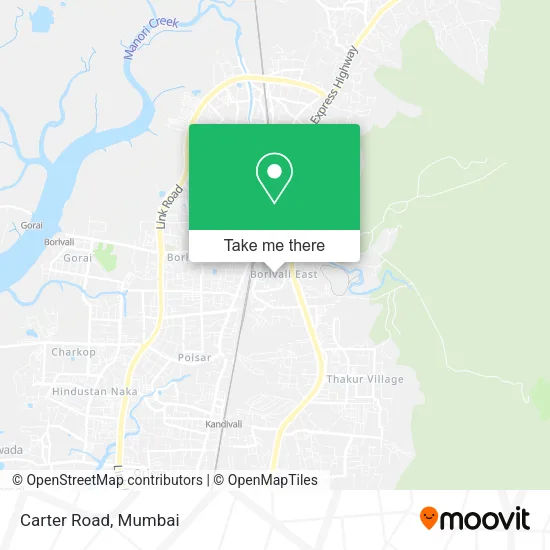 Carter Road map
