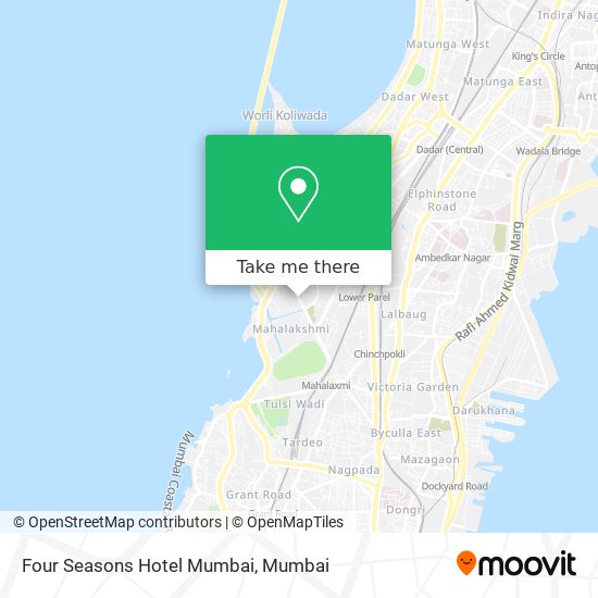Four Seasons Hotel Mumbai map