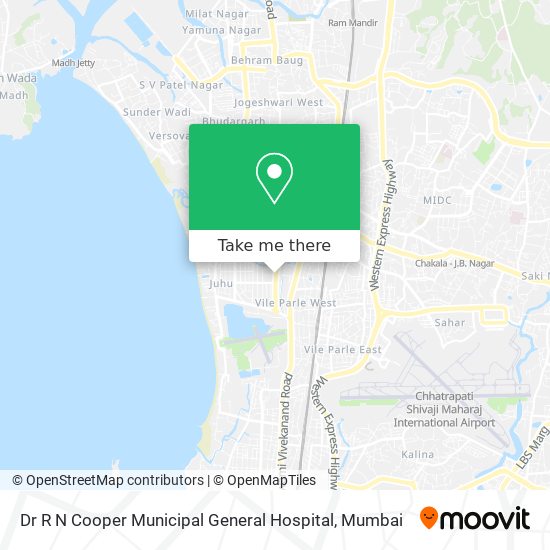 Dr R N Cooper Municipal General Hospital map
