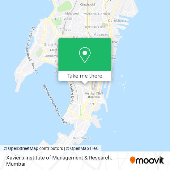 Xavier's Institute of Management & Research map