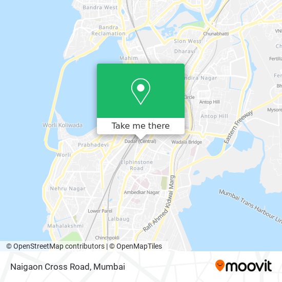 Naigaon Cross Road map