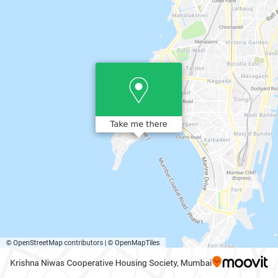 Krishna Niwas Cooperative Housing Society map