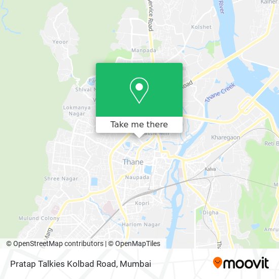 Pratap Talkies Kolbad Road map