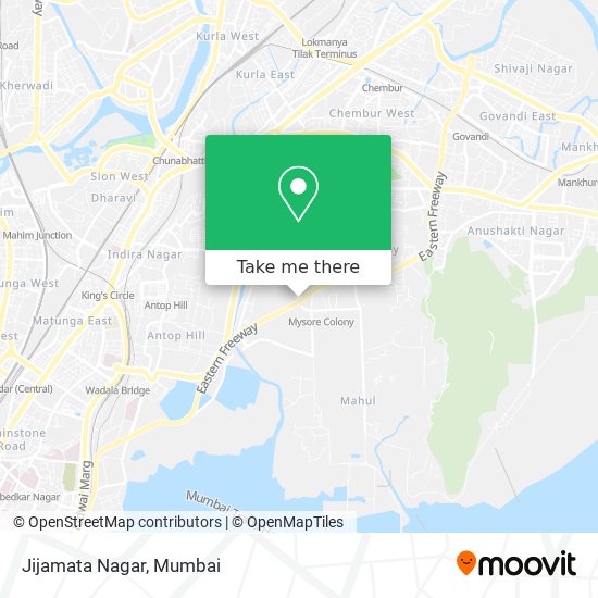 Jijamata Nagar map