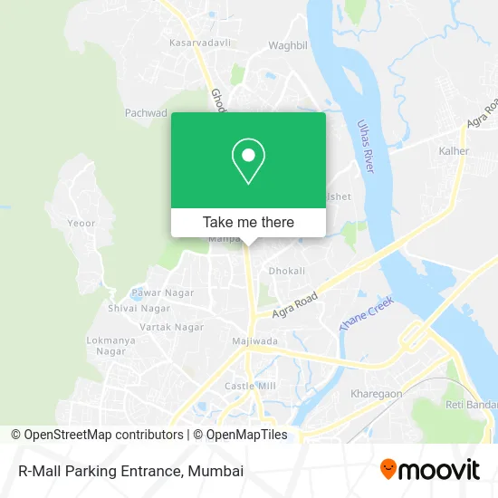 R-Mall Parking Entrance map