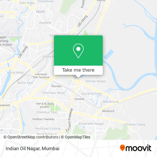 Indian Oil Nagar map